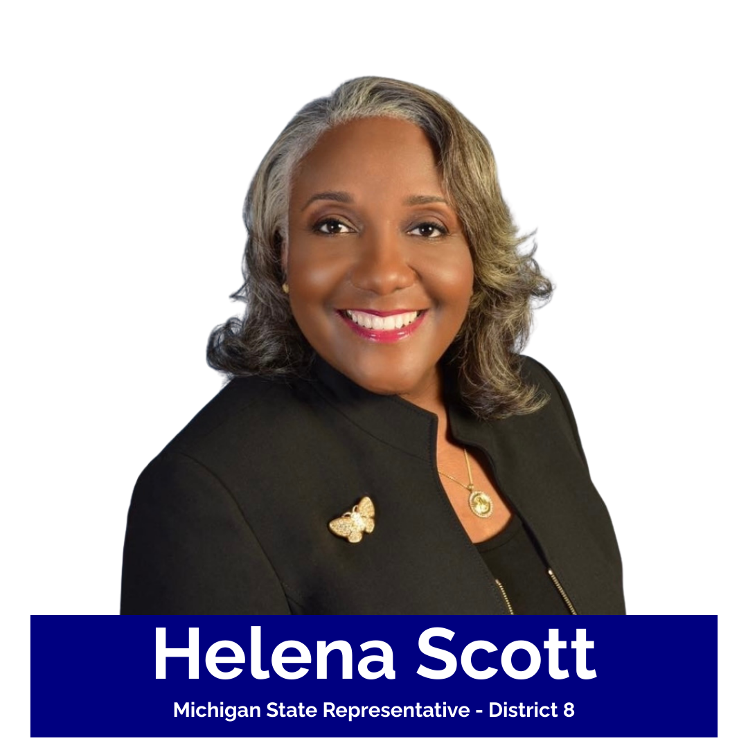 Image of Helena Scott. Michigan State Representative - District 8.
